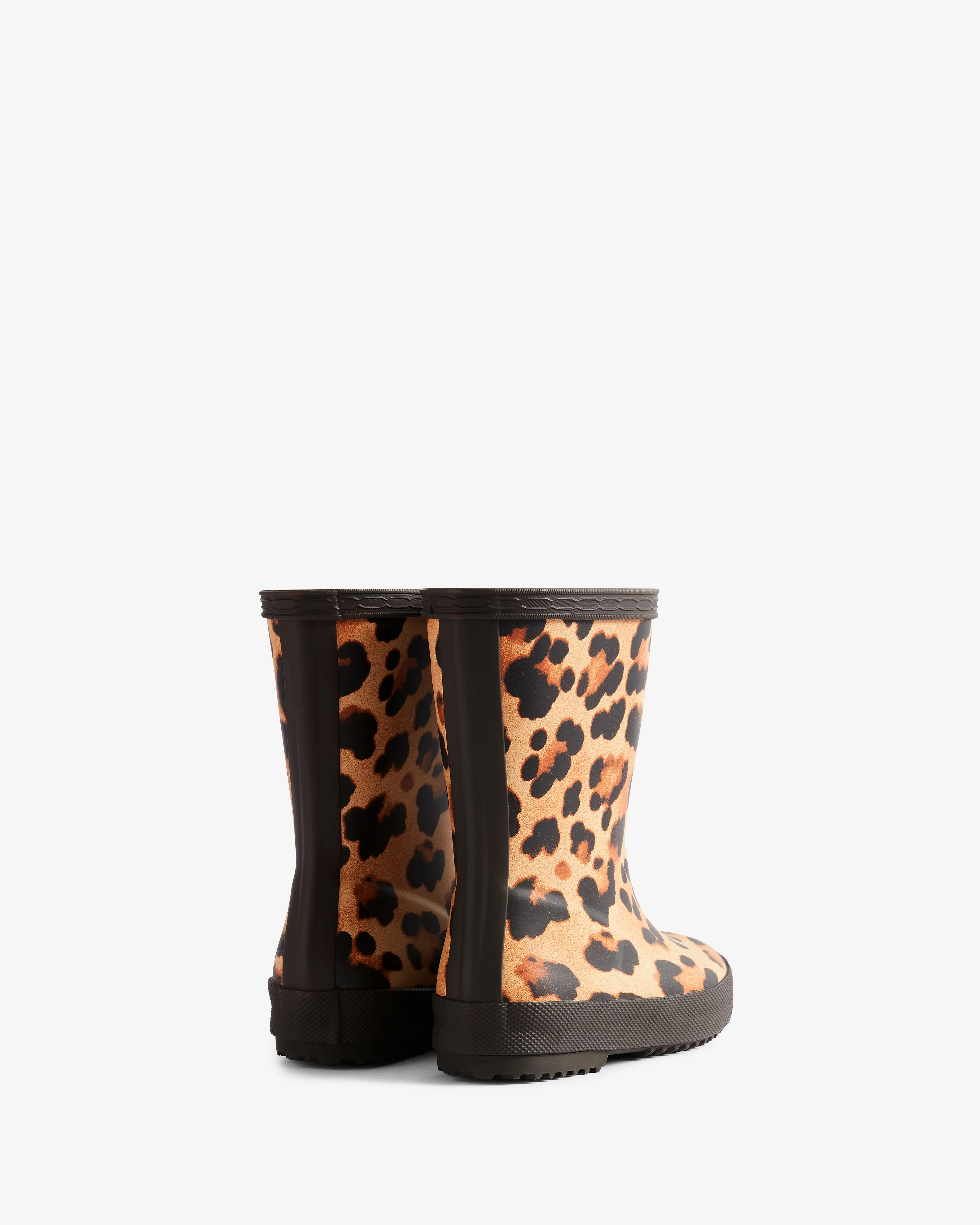 Kids First Boot Leopard Print/Chocolate Brown - Image 3