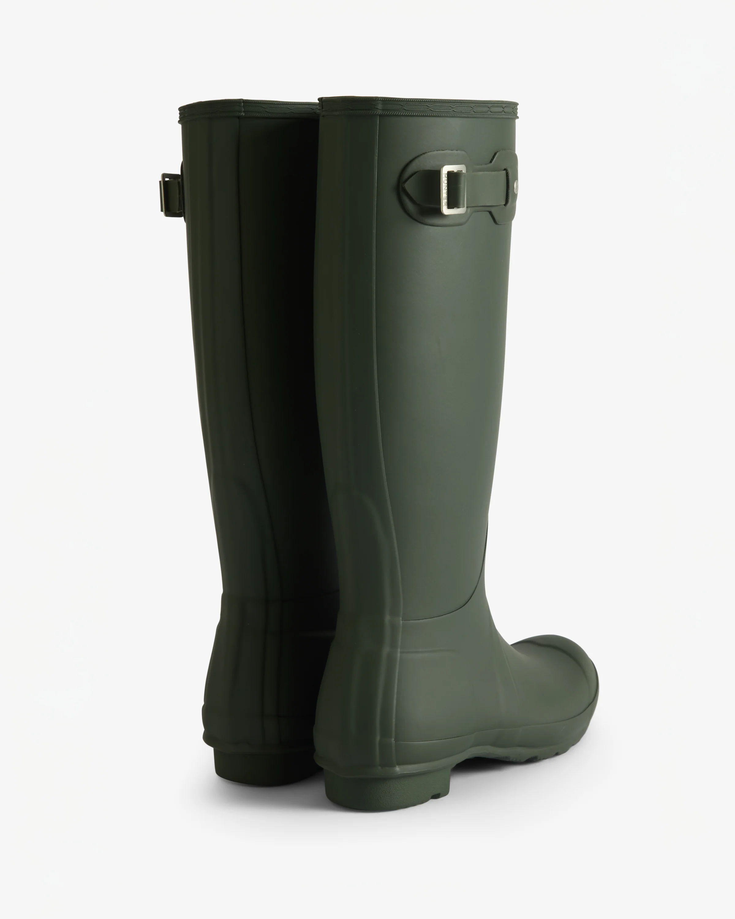 Women's Original Tall Tartan Lining Dark Olive - Image 4