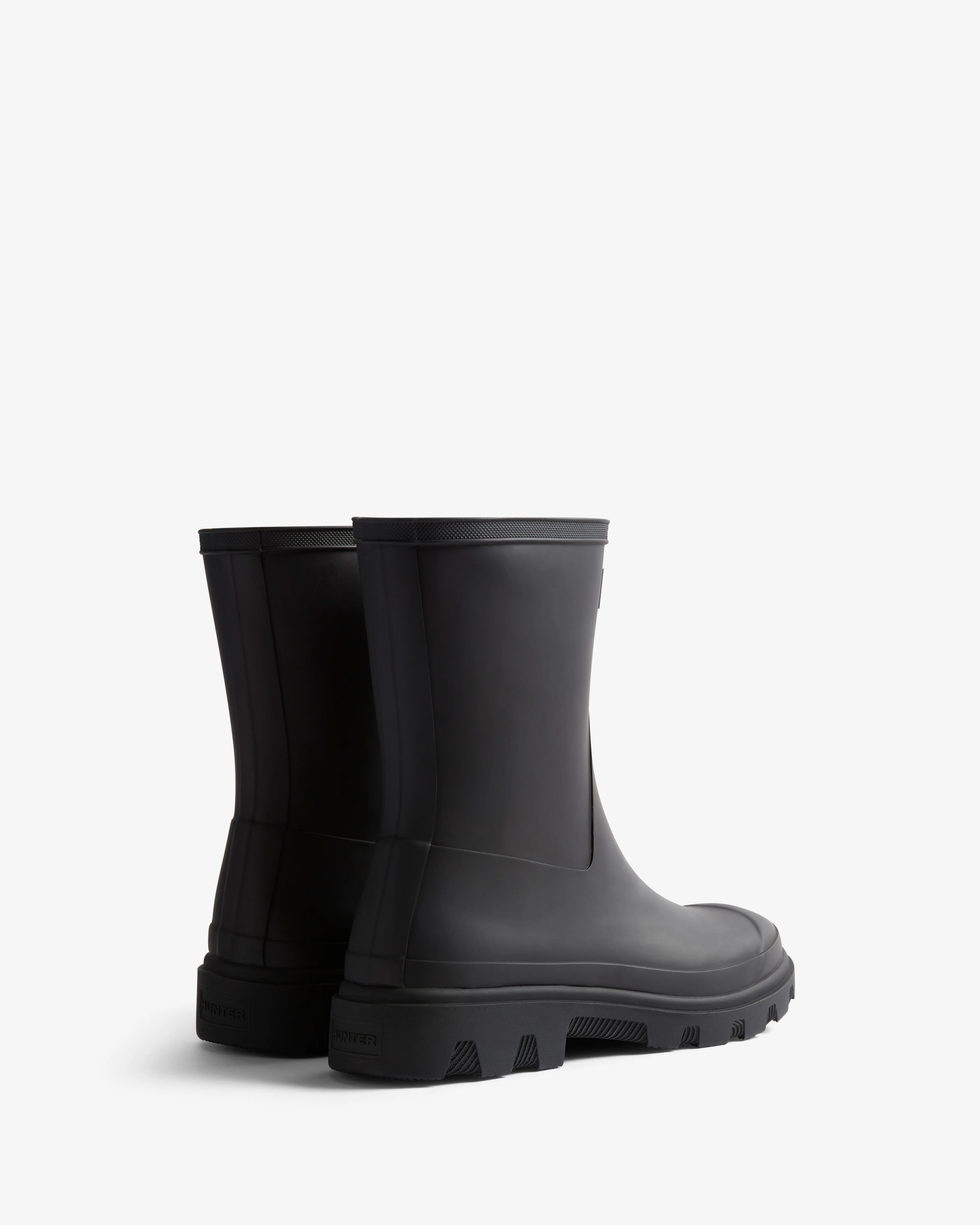 Unisex Downpour Short Boot Black - Image 3